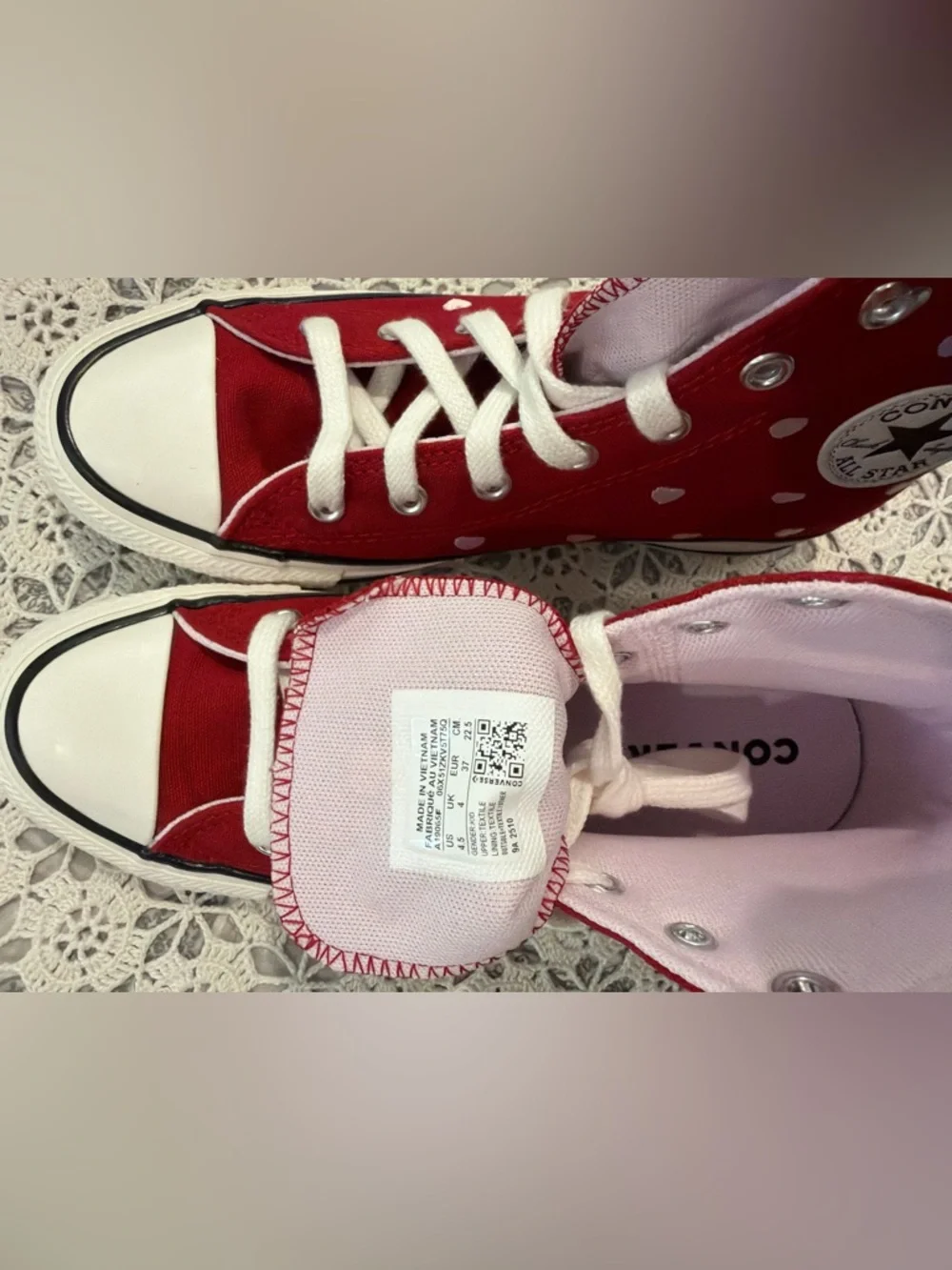 Converse Chuck Taylor All Star Valentine's Day High-Top Sneaker - Kids' 4.5